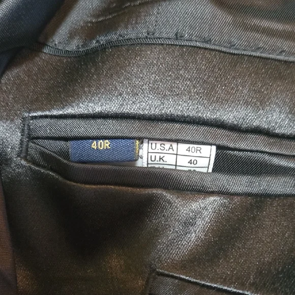 Men's Classic Black Blazer - Picture 6 of 6